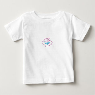 Light CornblommBlue, Himlar Megenta, Girly T Shirt
