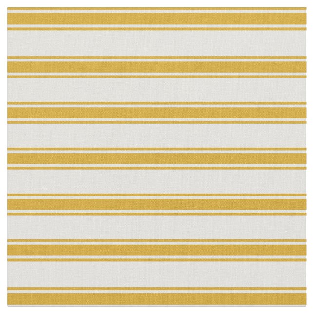 Light Cyan and Goldenrod Rand Tyg (Närbild)