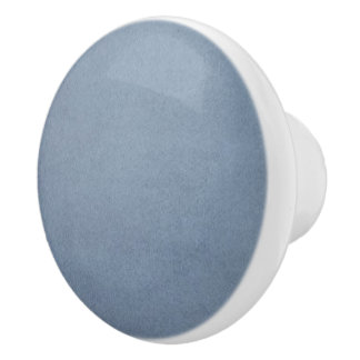 Light Denim Blue Round Anpassningsbar Ceramic Knob Knopp