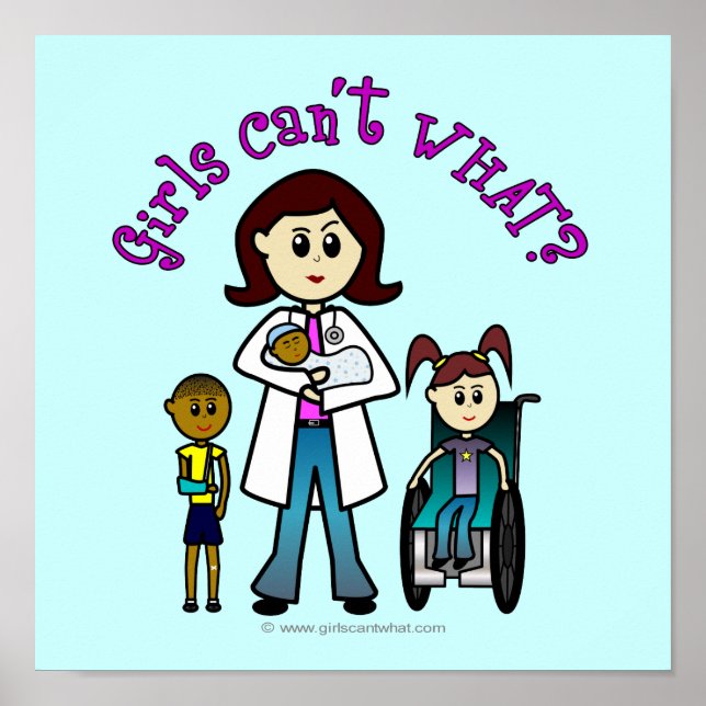 Light Doktor Girl Poster (Framsidan)