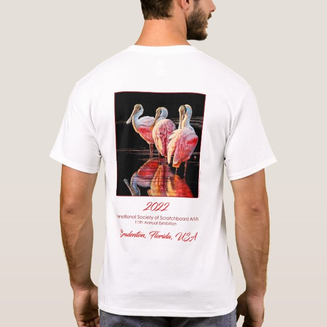 Light Färg - 2022 ISSA Årlig utställning T-Shirt (Baksida)