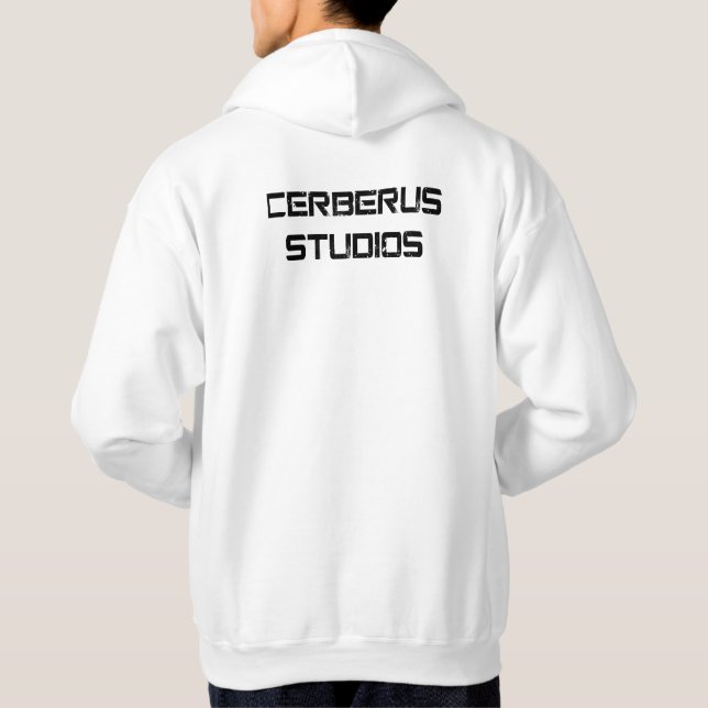 Light Färg Cerberus Studios Hoodie (Baksida)