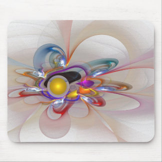'Light Flame Abstrakt 134' mousserande Musmatta
