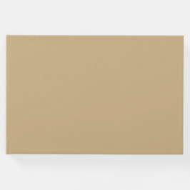 Light Fransk Beige Solid Färg Gästböcker
