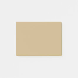 Light Fransk Beige Solid Färg Post-it Block
