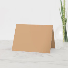 Light Fransk Beige Solid Färg Tack Kort
