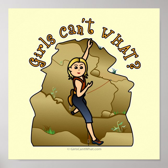 Light Girl Sten Kliber Poster (Framsidan)