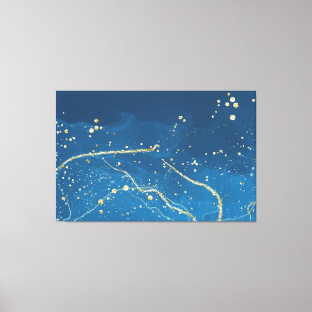 Light Glitter Canvastryck (Framsida)