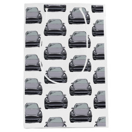 Light Grått Electric Fordon SUV Car