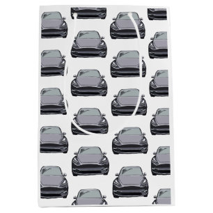Light Grått Electric Fordon SUV Car