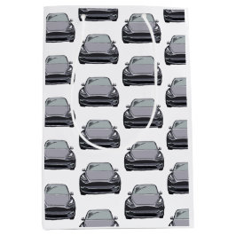 Light Grått Electric Fordon SUV Car