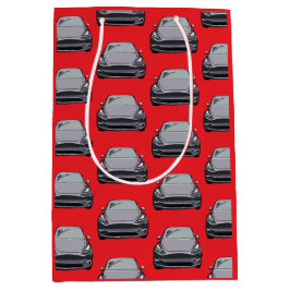 Light Grått Electric Fordon SUV Car Red