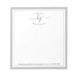 Light Grått Personlig | Från Anteckningsblockets s Anteckningsblock