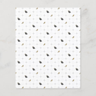 Light Grått Studentmössas & Diploma Scrapbook