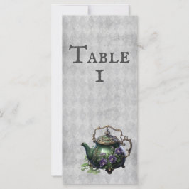 Light Grått Witches Tea Enchanted Brew Bord Card