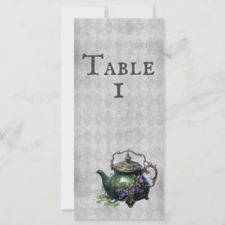 Light Grått Witches Tea Enchanted Brew Bord Card