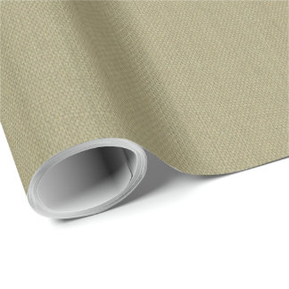 Light Green Beige Linen Mimic Fabric Effect Presentpapper