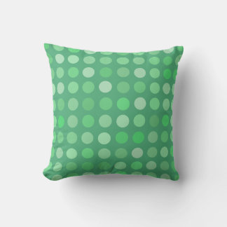 light green dots kudde
