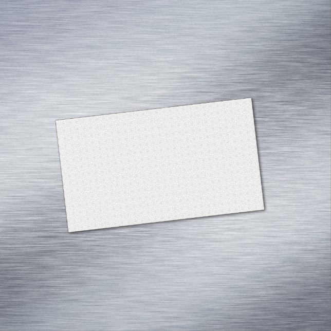 Light Grey Geometric Tile Pattern Magnetiska Visitkort (In Situ)