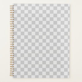 Light Grey Gray Checkered Checkerboard
