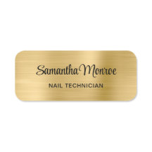 Light Guld Ombre Metallic Stil Foil