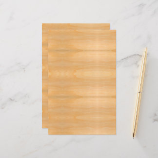 Light Guld Wood Grain look Warm Färg Art Statio Brevpapper