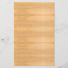 Light Guld Wood Grain look Warm Färg Art Statio Brevpapper