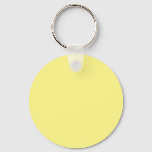 Light Gult #FFF888, Marzipan Nyckelring (Framsida)