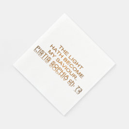 Light Hath blir min sajt Pappersservett