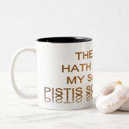 Light Hath blir min sajt Två-Tonad Mugg