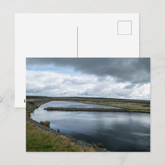 Light Hazzles reservoar Vykort (Fram/baksida)