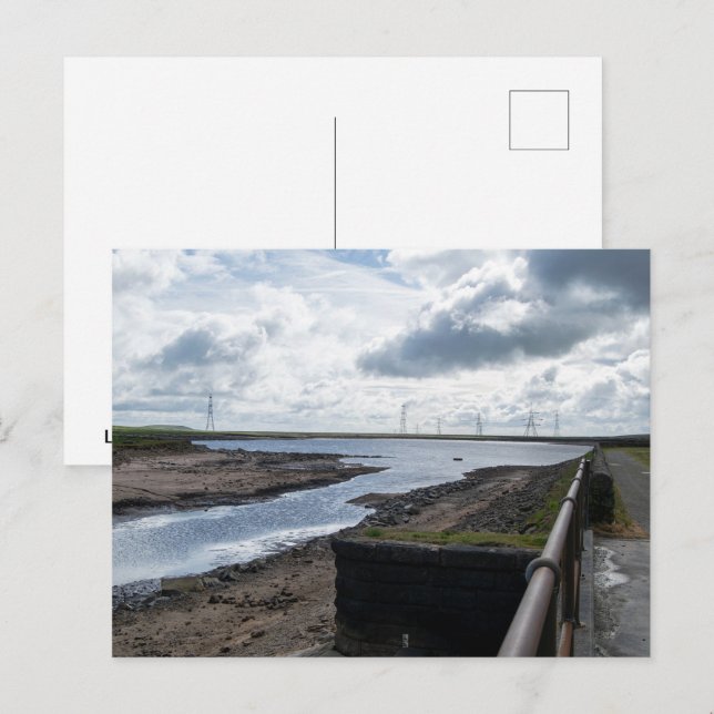 Light Hazzles reservoar Vykort (Fram/baksida)