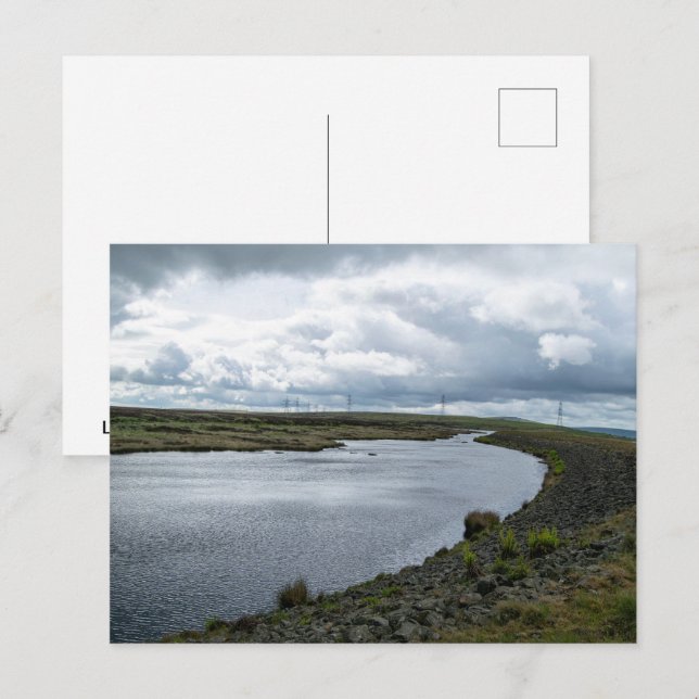 Light Hazzles reservoar Vykort (Fram/baksida)