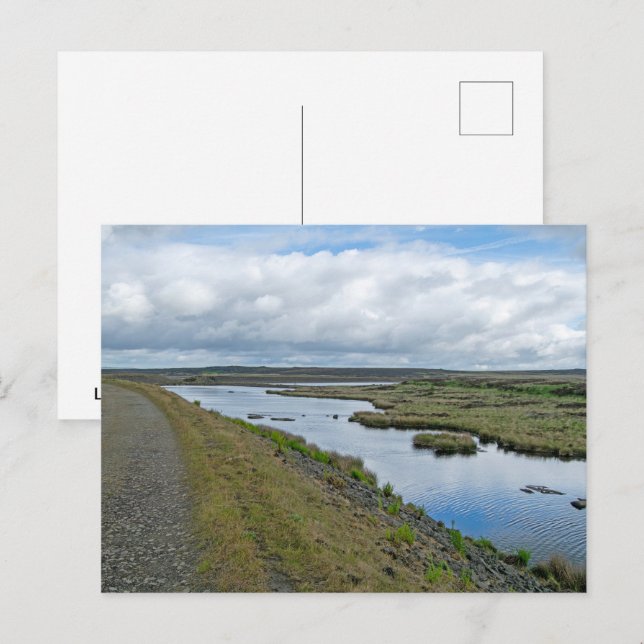 Light Hazzles Reservoir Vykort (Fram/baksida)