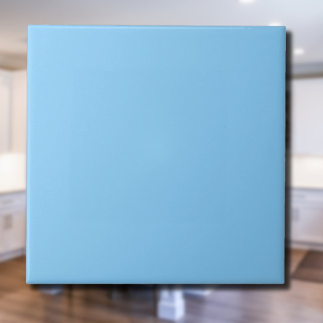Light Himlar Blue Solid Färg | Klassisk | ELEGANT Kakelplatta (Skapare uppladdad)