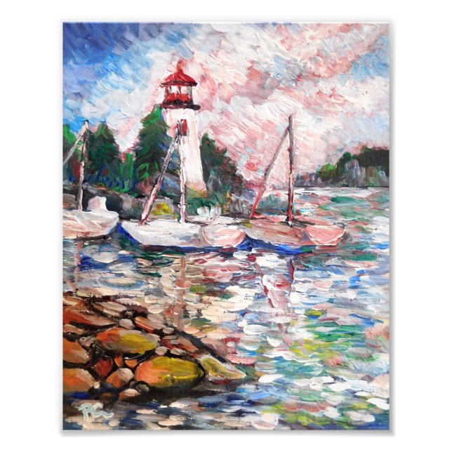 Light House Fototryck (Framsidan)