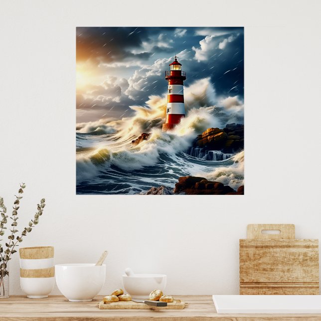 Light House Poster (Kök)