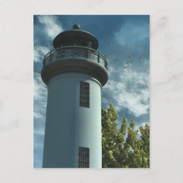 Light House Torn Vykort