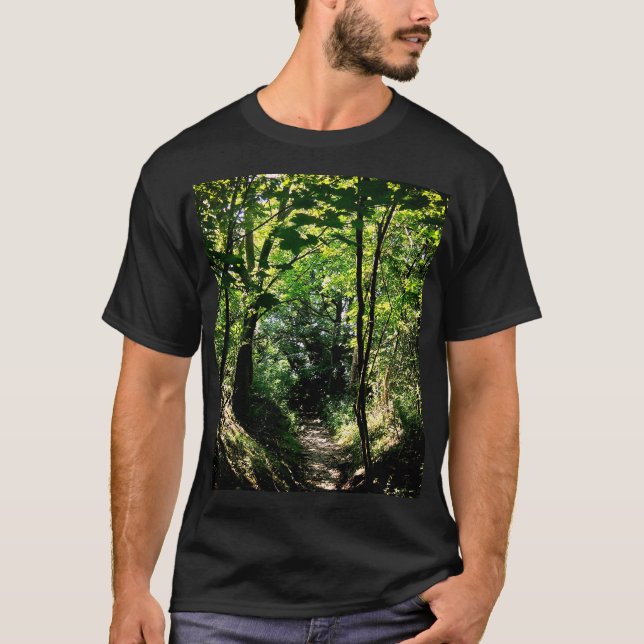 Light i träd t shirt (Framsida)