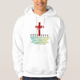 Light in the manger hoodie