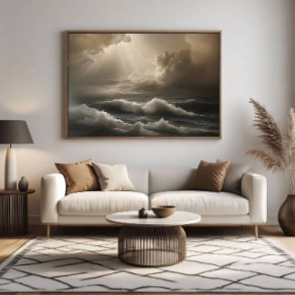 Light in the Storm Canvastryck