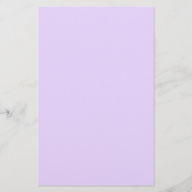 Light Lavender Brevpapper (Framsida)