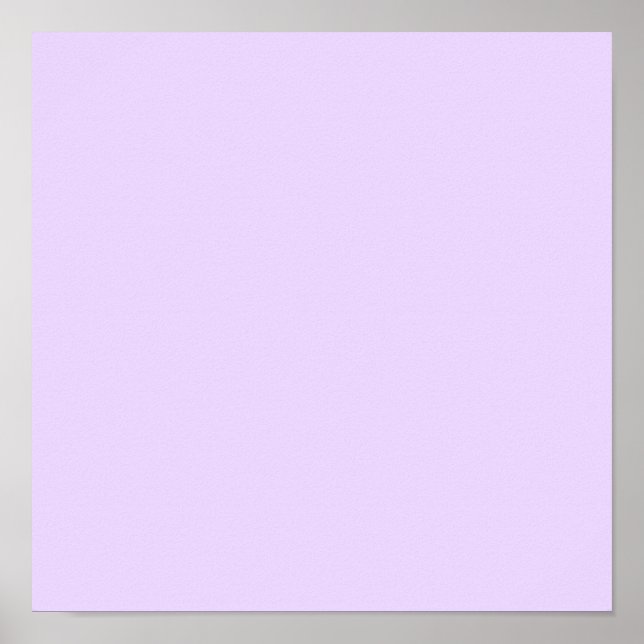 Light Lavender Poster (Framsidan)