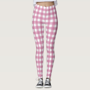 Light Lavender Rosa Kvinnor i bensin Leggings