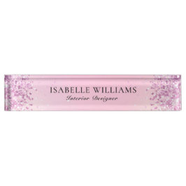 Light Lila Faux Glitter