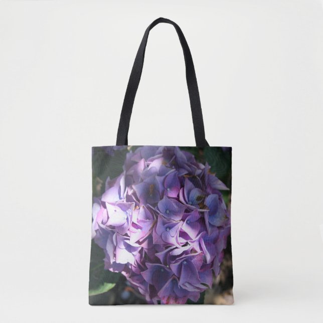 Light Lila Hydrangea Flower Tygkasse (Framsida)