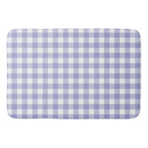 Light Lila Lavender Gingham Buffalo Check Pached
