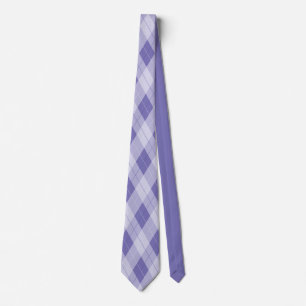 Light Lila Lilac Argyle Play Diamond Mönster Ne Slips