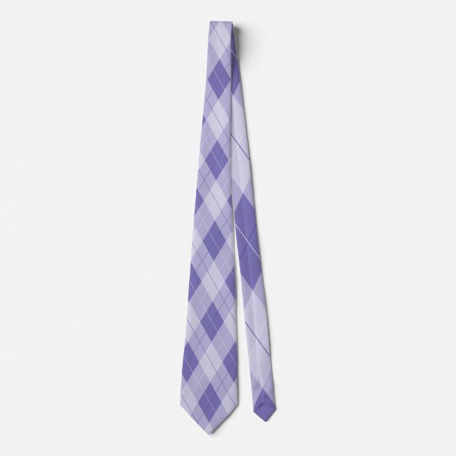 Light Lila Lilac Argyle Play Diamond Mönster Slips (Framsida)