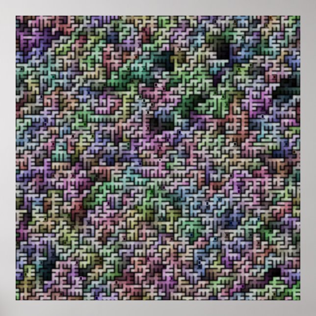 Light Maze Poster (Framsidan)